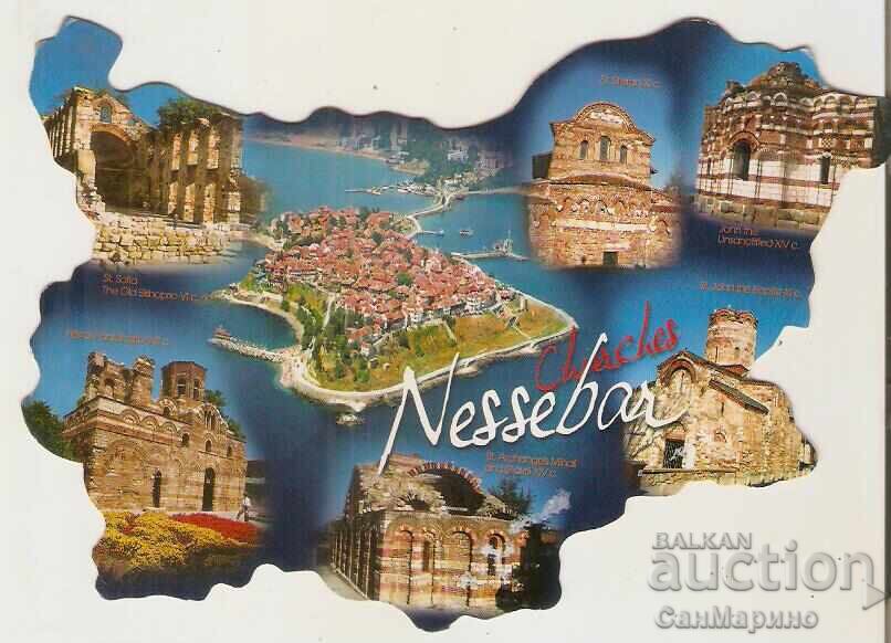 Картичка  България  Несебър 36*