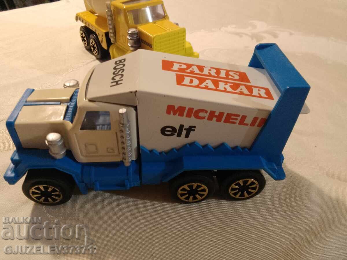 Jucărie camion, care promovează Raliul Paris Dakar, cu logo-uri MI - 6 Jucărie camion, care promovează Raliul Paris Dakar, cu logo-uri MI - 6