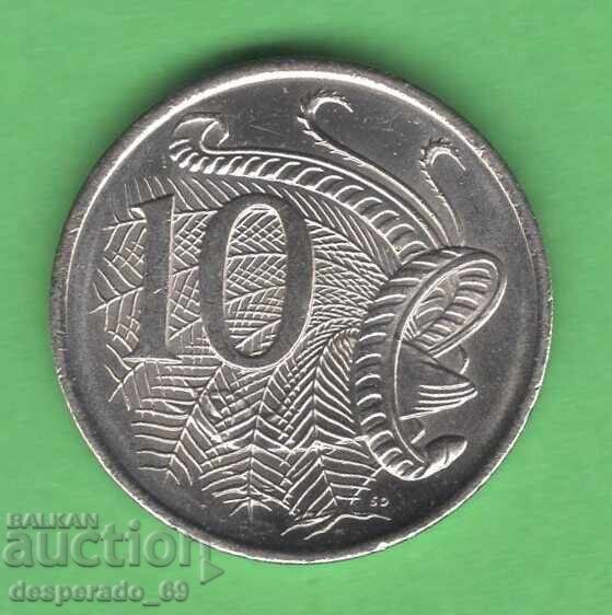 (¯`'•.¸ 10 cenți 2016 AUSTRALIA UNC ¸.•'´¯) (¯`'•.¸ 10 cenți 2016 AUSTRALIA UNC ¸.•'´¯)