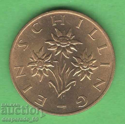 (¯`'•.¸ 1 șiling 1990 AUSTRIA aUNC ¸.•'´¯) cu preț € 0.60 | 1.17 BGN