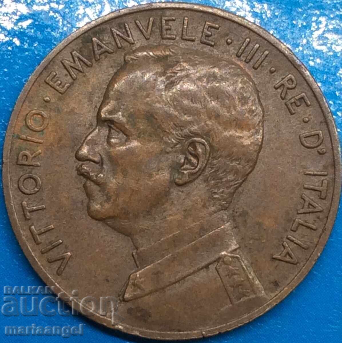 Delivery of Italy 5 Centesimi 1918 24mm Large Copper