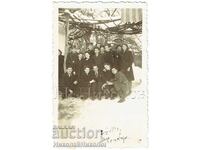 1944 SMALL OLD PHOTO GABROVO HIGH SCHOOL STUDENTS IN POPOVCI J190