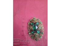 Antique brooch, Czech Republic