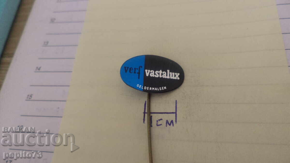 Δημοπρασία Διαφημιστικό σήμα, Vastalux, μάρκα μπογιάς