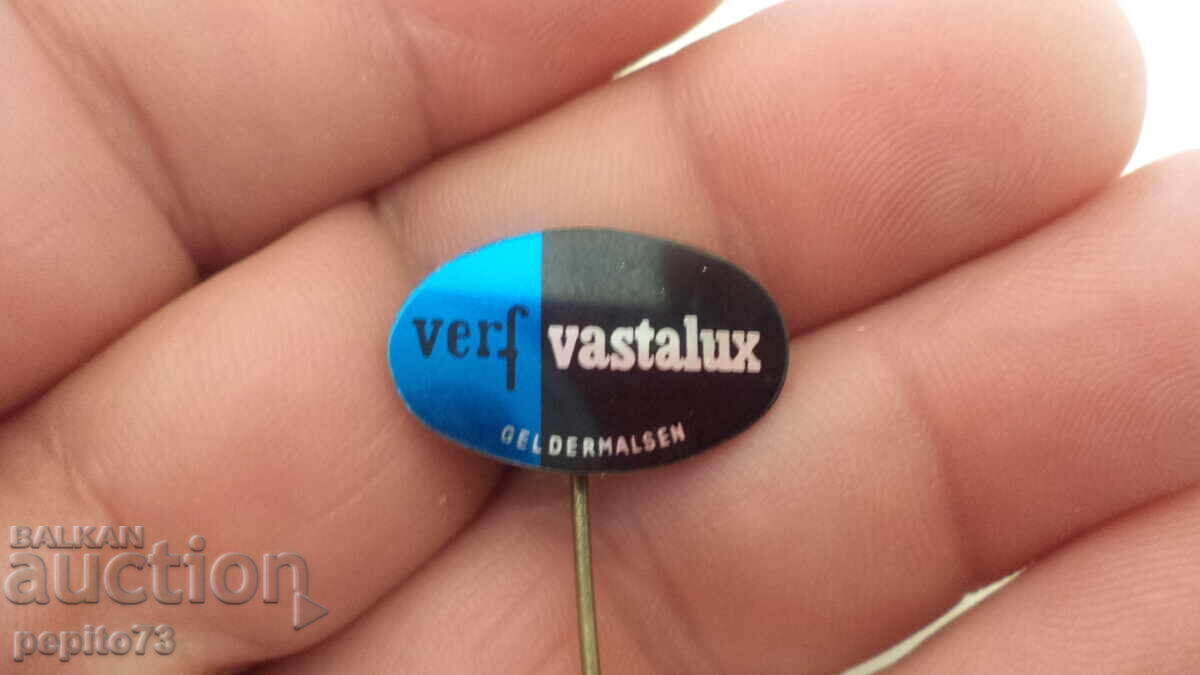 Διαφημιστικό σήμα, Vastalux, μάρκα μπογιάς