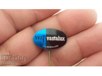 Advertising badge, Vastalux, brand of paint