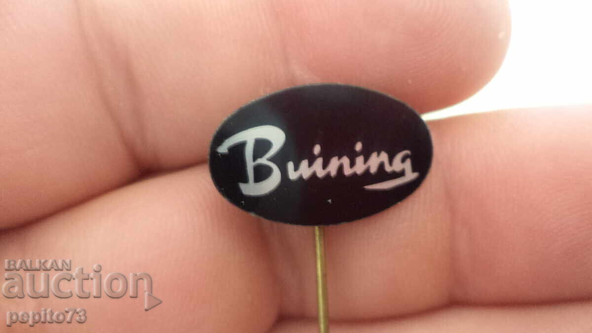 Semn de reclamă, Buining, companie textilă