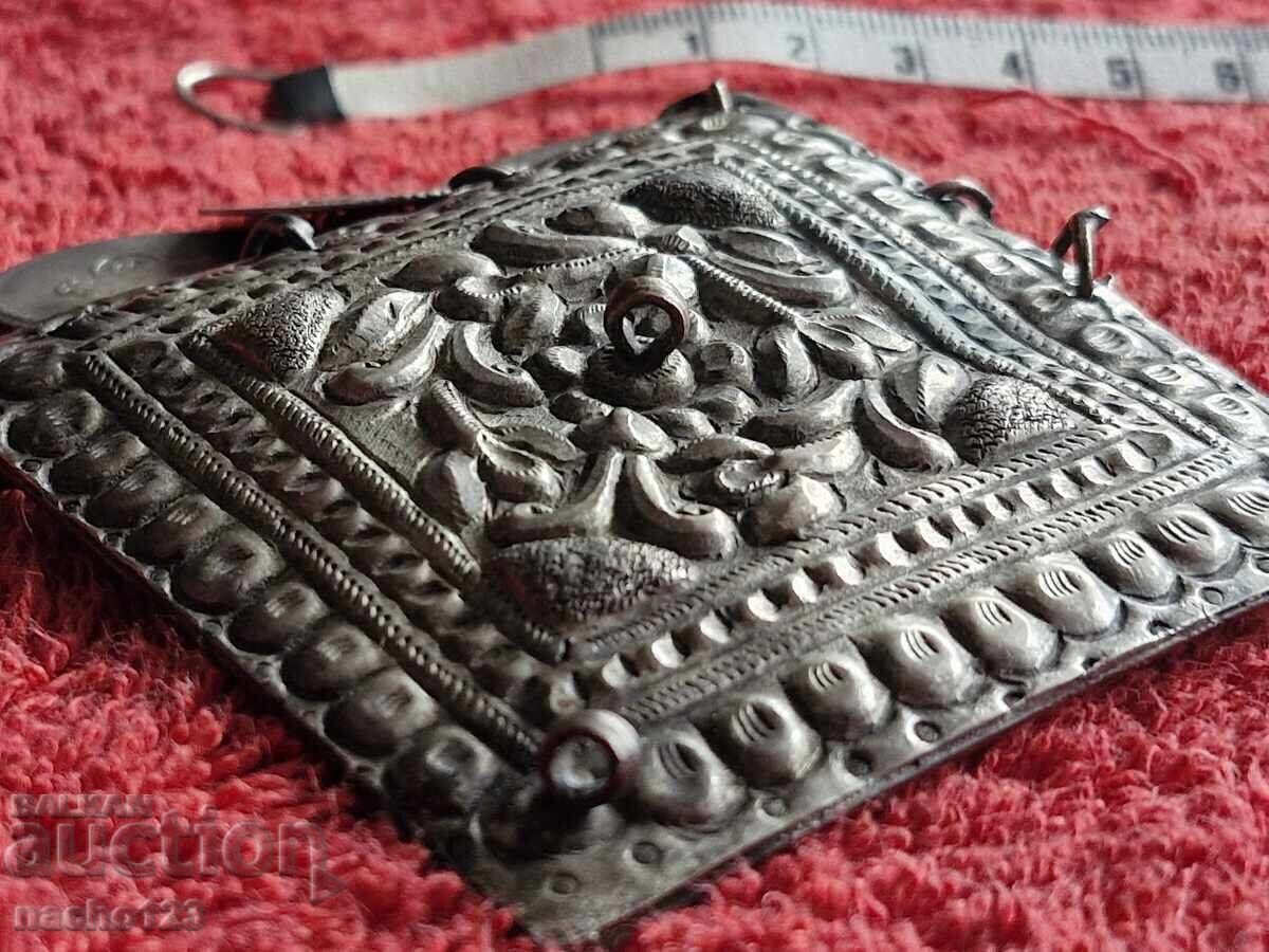 Ασημένιο σφυρήλατο αναγεννησιακό τεπέλικι - 5