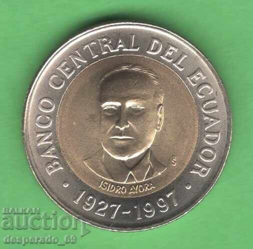 (¯`'•.¸ 500 boliviano 1997 ECUADOR UNC ¸.•'´¯)
