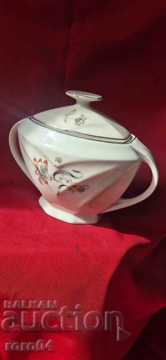 SUGAR BOWL - H & C - CZECHOSLOVAKIA - 7 SUGAR BOWL - H & C - CZECHOSLOVAKIA - 7