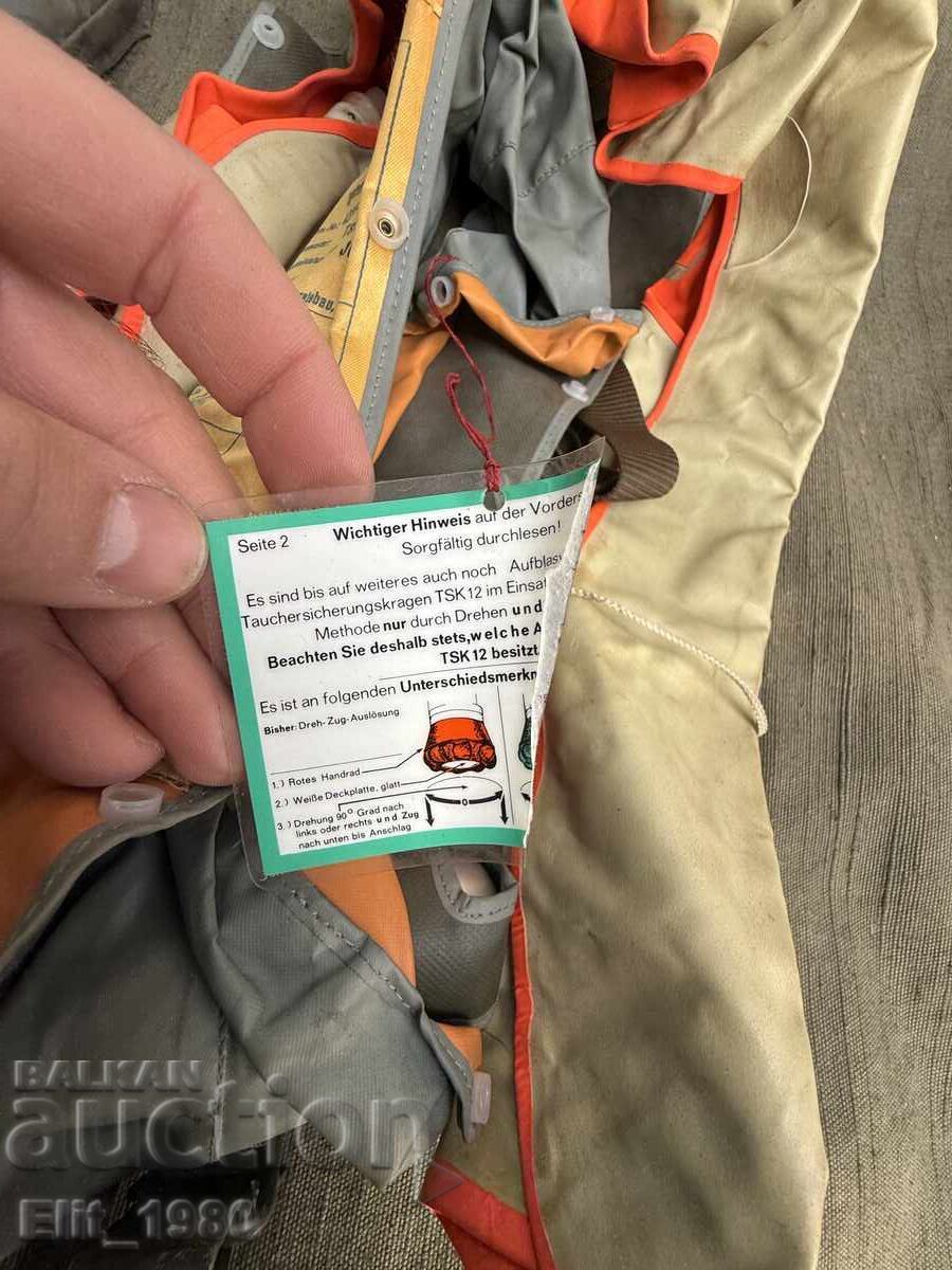 Vestă de salvare pilot germană - 6