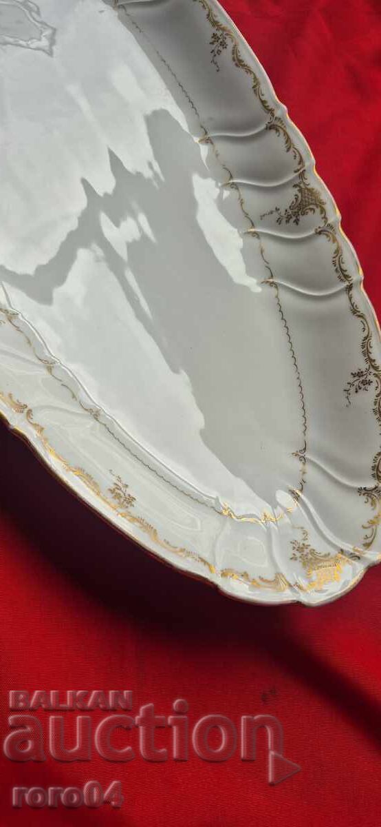 ОГРОМНО ПОРЦЕЛАНОВО ПЛАТО - J. C. EFFING AMSTERDAM с цена € 77.00 | 150.60 лв.