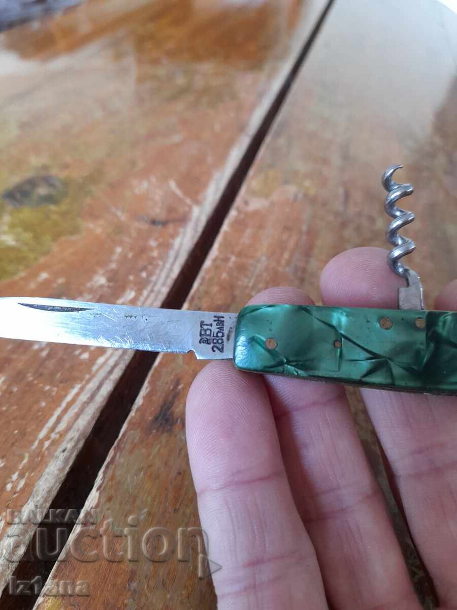 Cuțit de buzunar vechi, lamă, lamă - 5