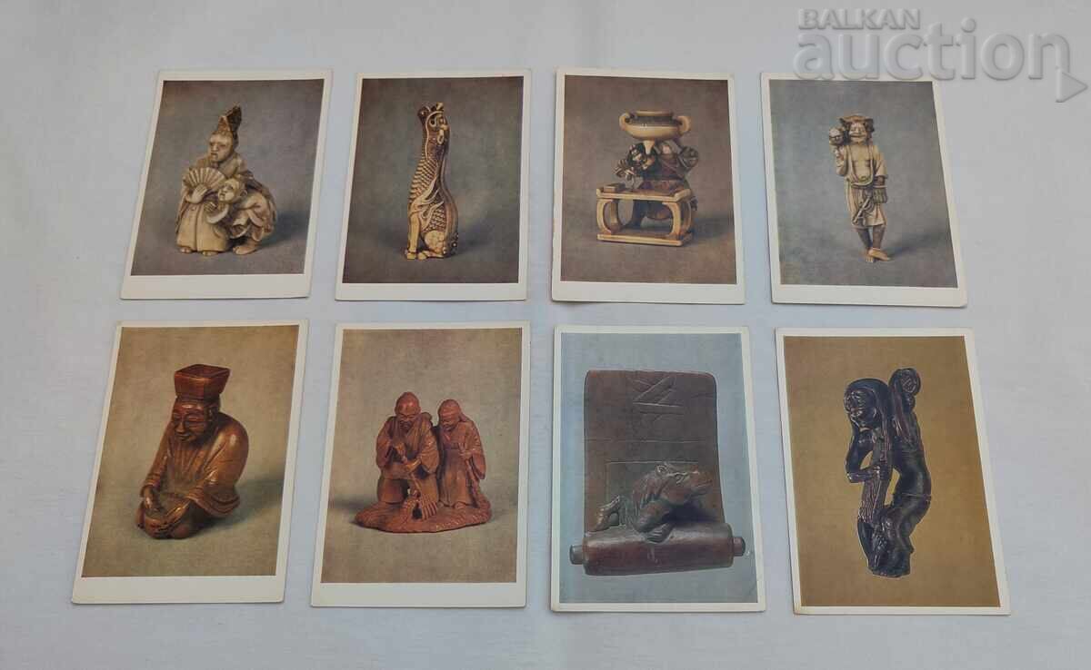 ЯПОНСКО ИЗКУСТВО НЕТСУКЕ П.К. ЛОТ 16 БРОЯ с цена € 3.00 | 5.87 лв.