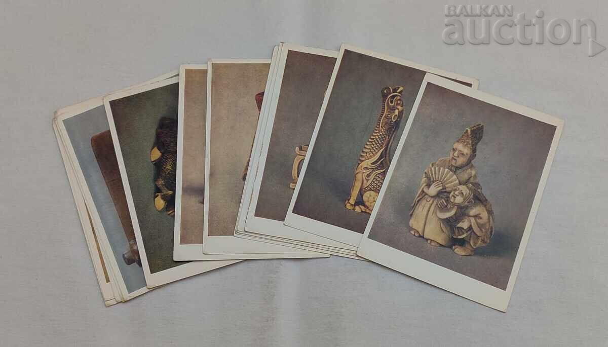 Ιαπωνική Τέχνη Netsuke P.K. ΛΟΤ 16 ΤΕΜΑΧΙΑ