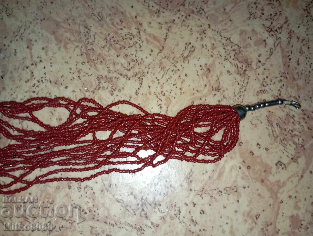 Livrarea Colier din coral roșu natural mediteranean – torsadă