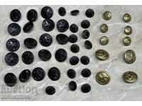 ЛОТ Офицерски Копчета— 45 броя