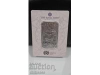 Lingou de argint ODIN 1 oz .9999 | The Royal Mint