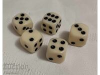 Ρετρό σετ από 5 ζάρια