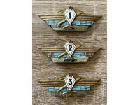 Комплект винтидж военни значки „Класност на танкови войски“