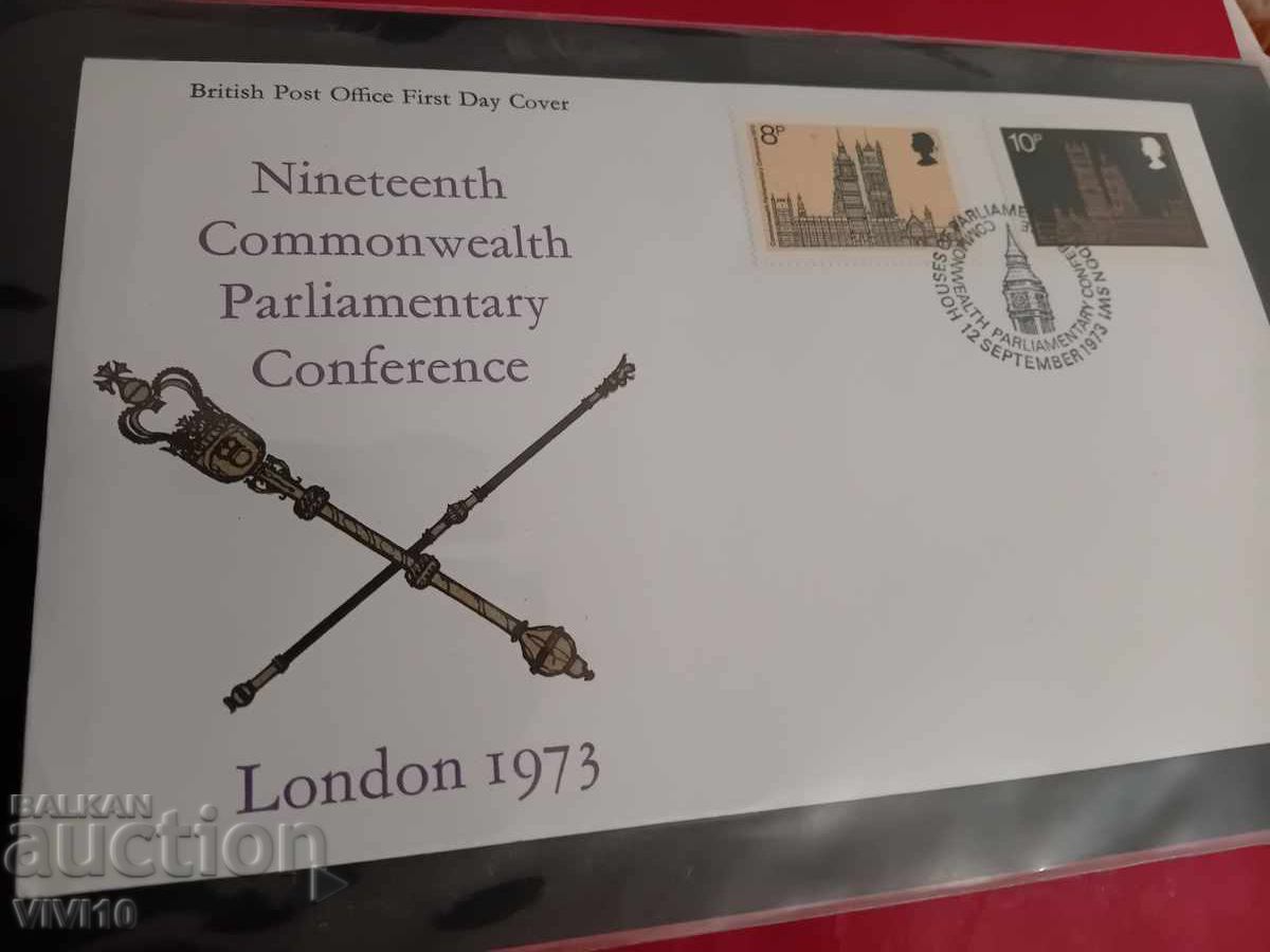 FDC,АНГЛИЯ, плик