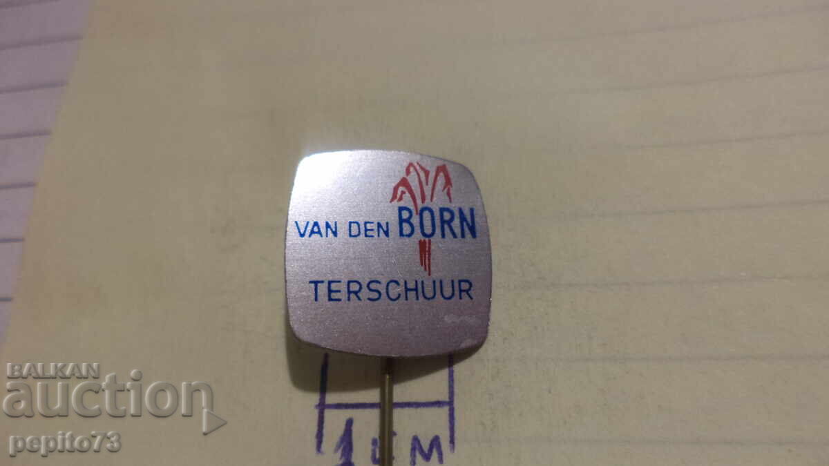 Semn publicitar, Van Der Born, companie agricolă cu preț € 1.00 | 1.96 BGN