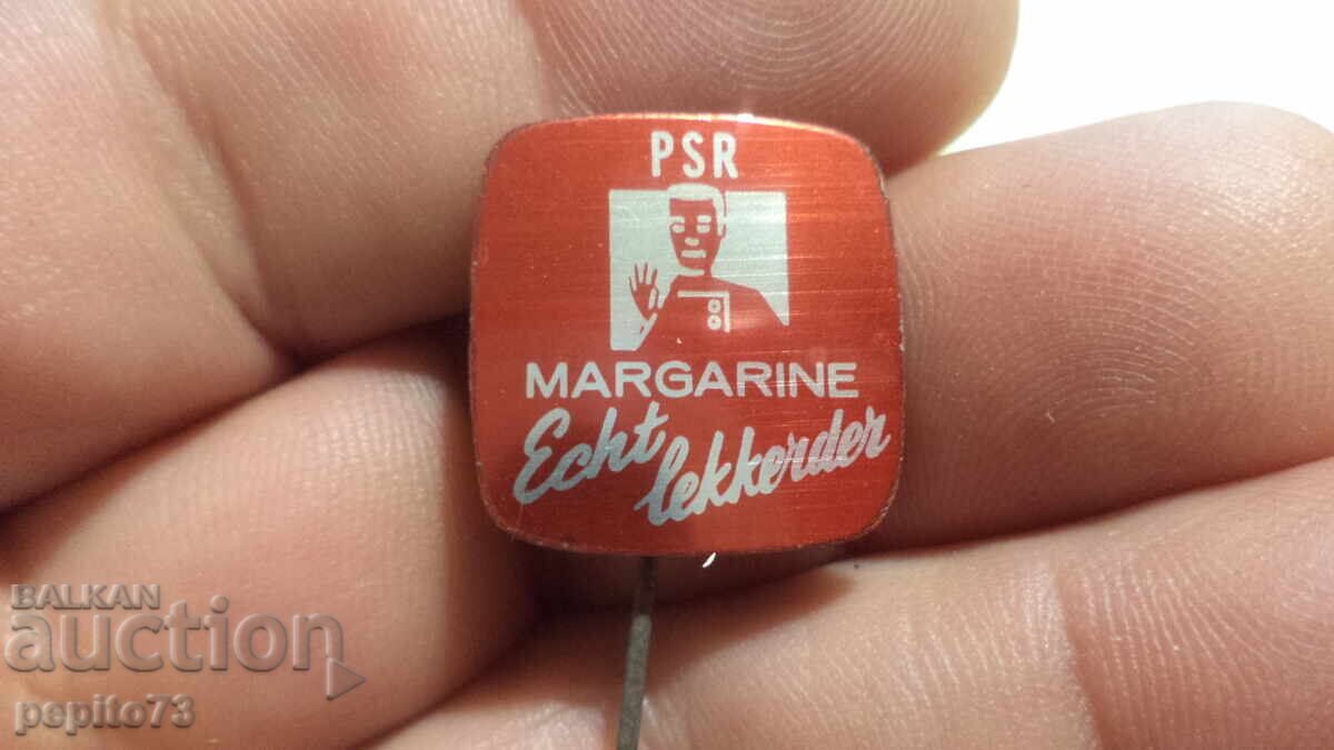 Semn de reclamă, Margarină PSR, marcă de margarină