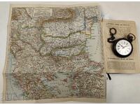 1898 UNIQUE GUIDE MAPS BULGARIA SOFIA TURKEY