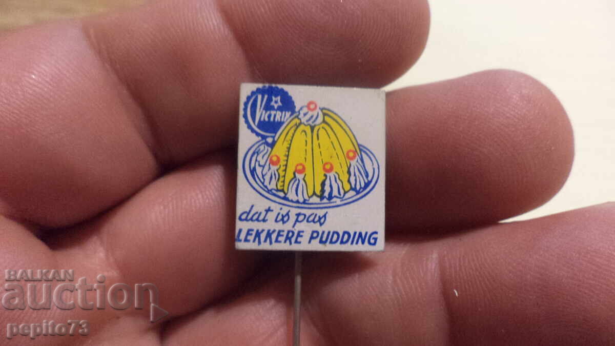 Semn de reclamă, Vistrix, marcă de budincă Semn de reclamă, Vistrix, marcă de budincă