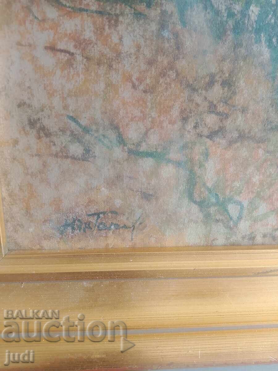 Pictură de Nicolae Tanev, tehnică mixtă cu preț € 4000.00 | 7823.35 BGN