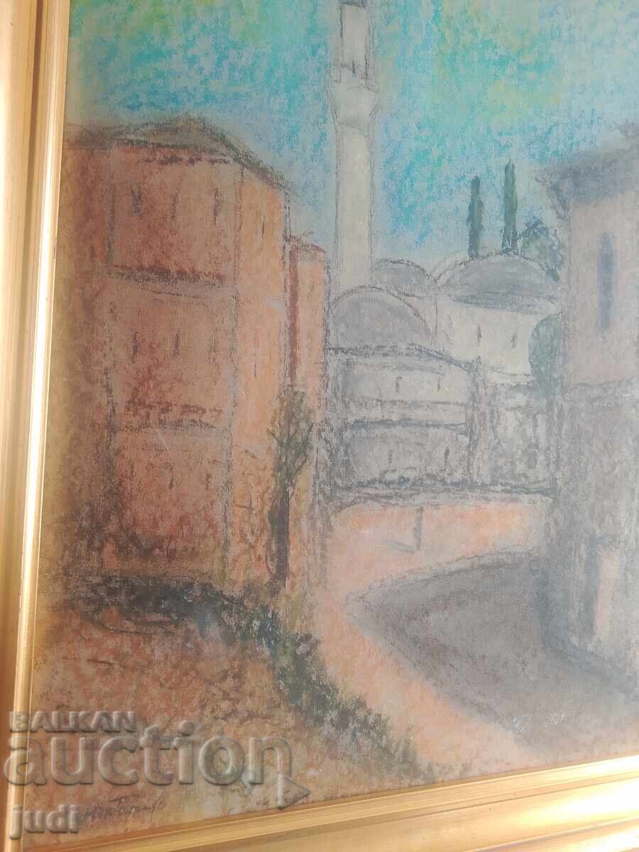 Licitație Pictură de Nicolae Tanev, tehnică mixtă