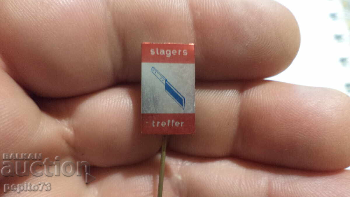 znachka reklamna ,Stagers Treffer, companie de carne cu preț € 1.00 | 1.96 BGN