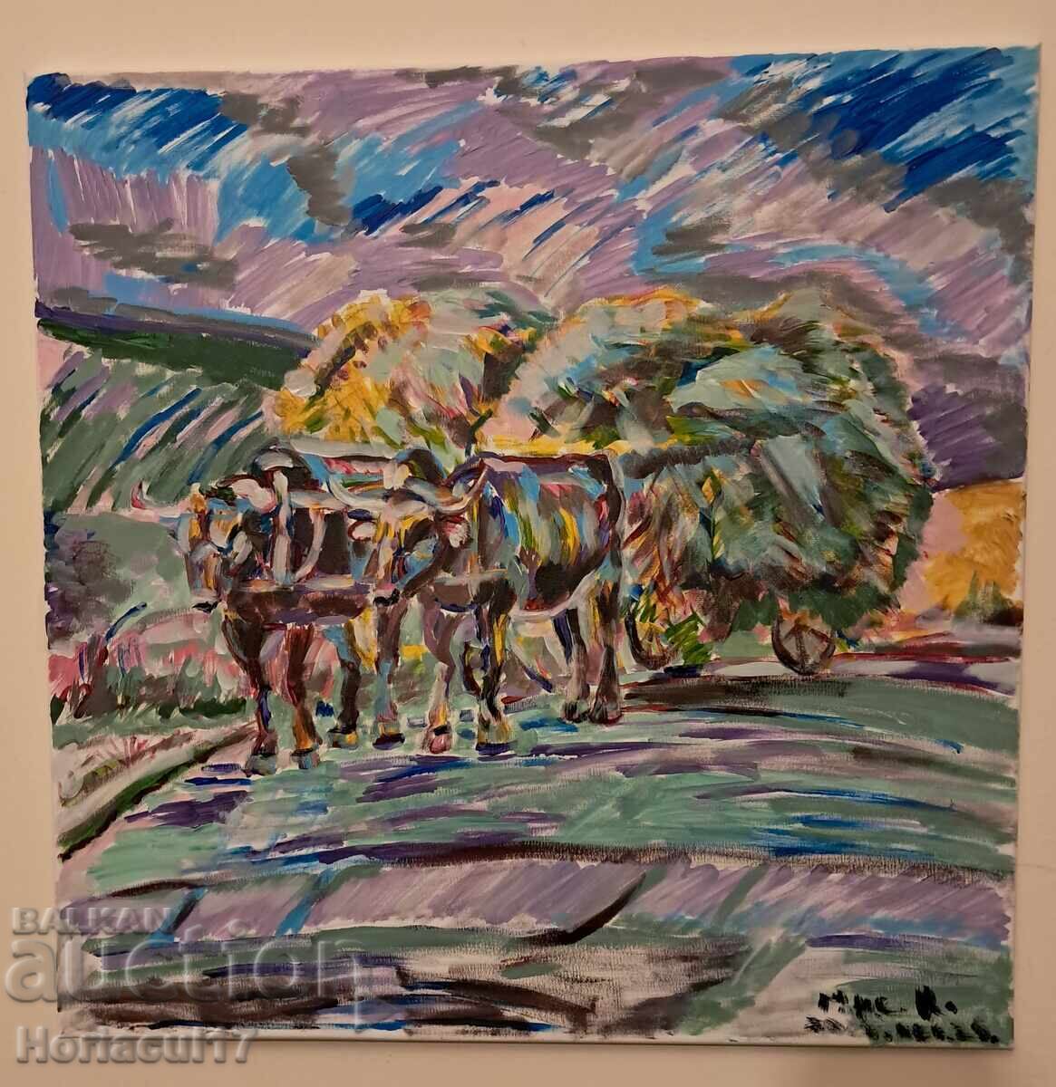 Доставка на Картина "Новите волове"