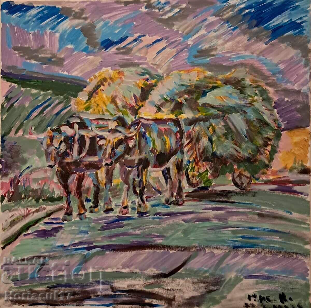 Картина "Новите волове"