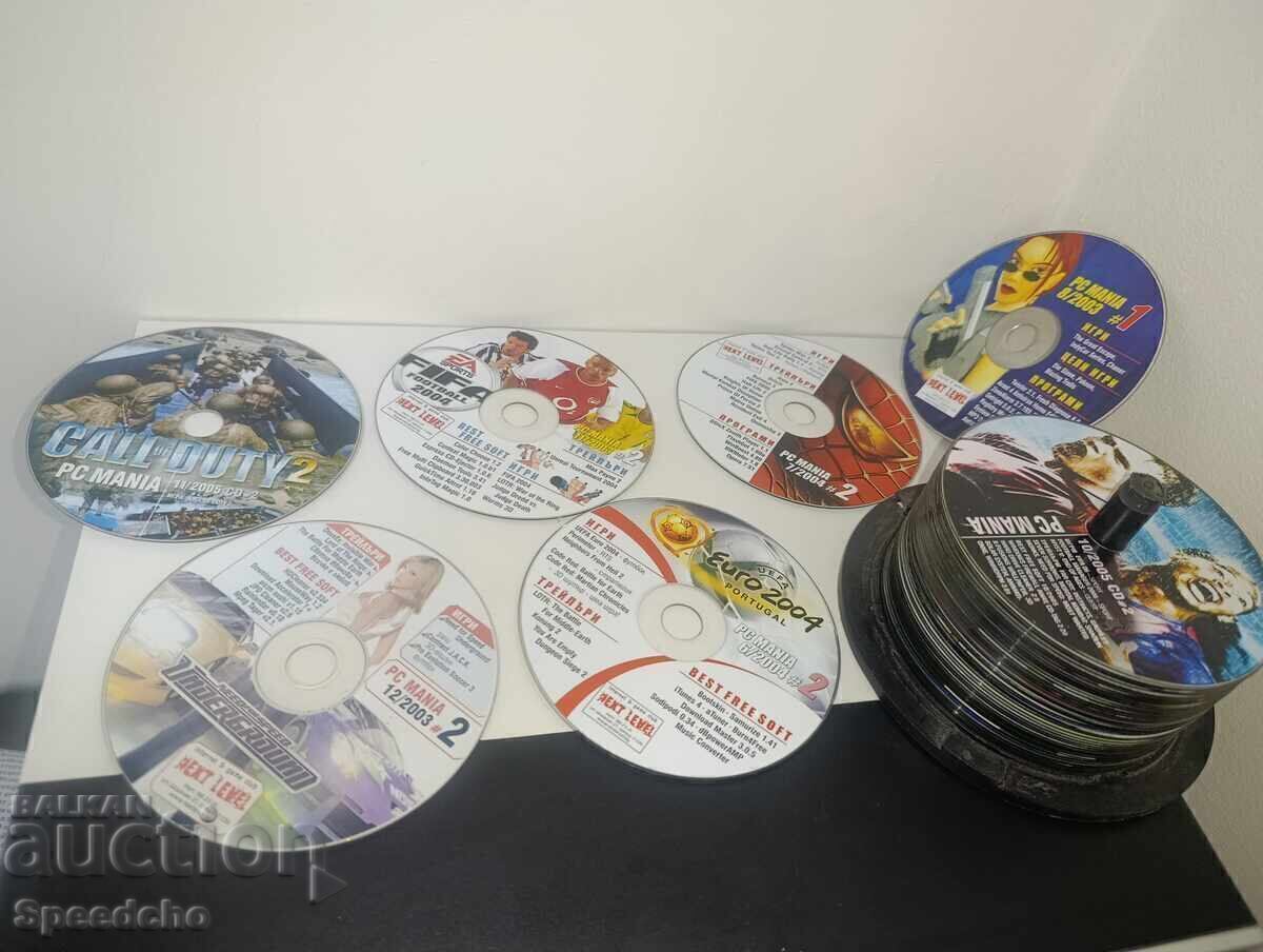 Παρτίδα BG δίσκων PC Mania - παιχνίδια και προγράμματα 2002-2005 - 5