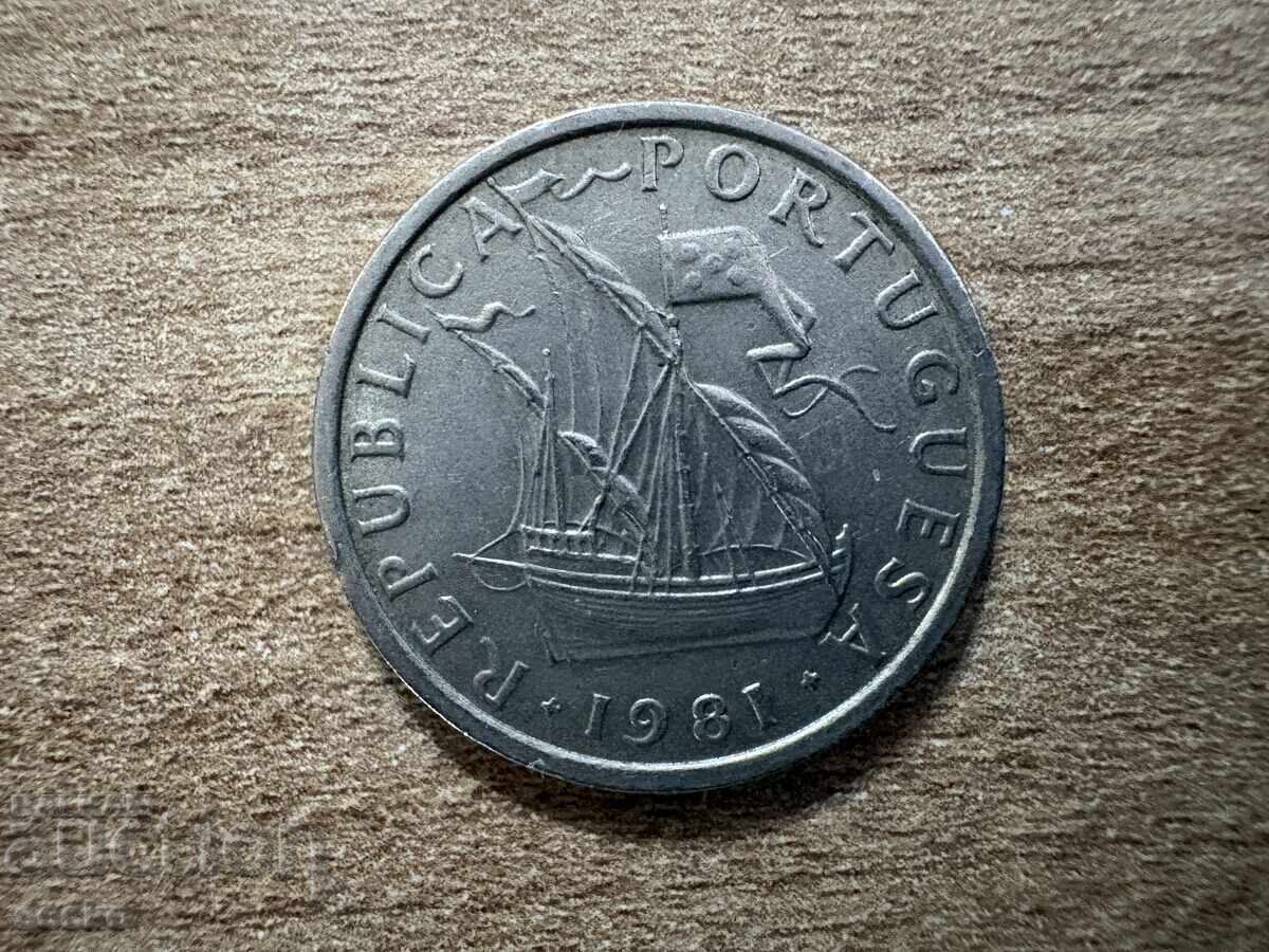 Portugal - 5 Escudos (1981) with price € 0.15 | 0.29 BGN