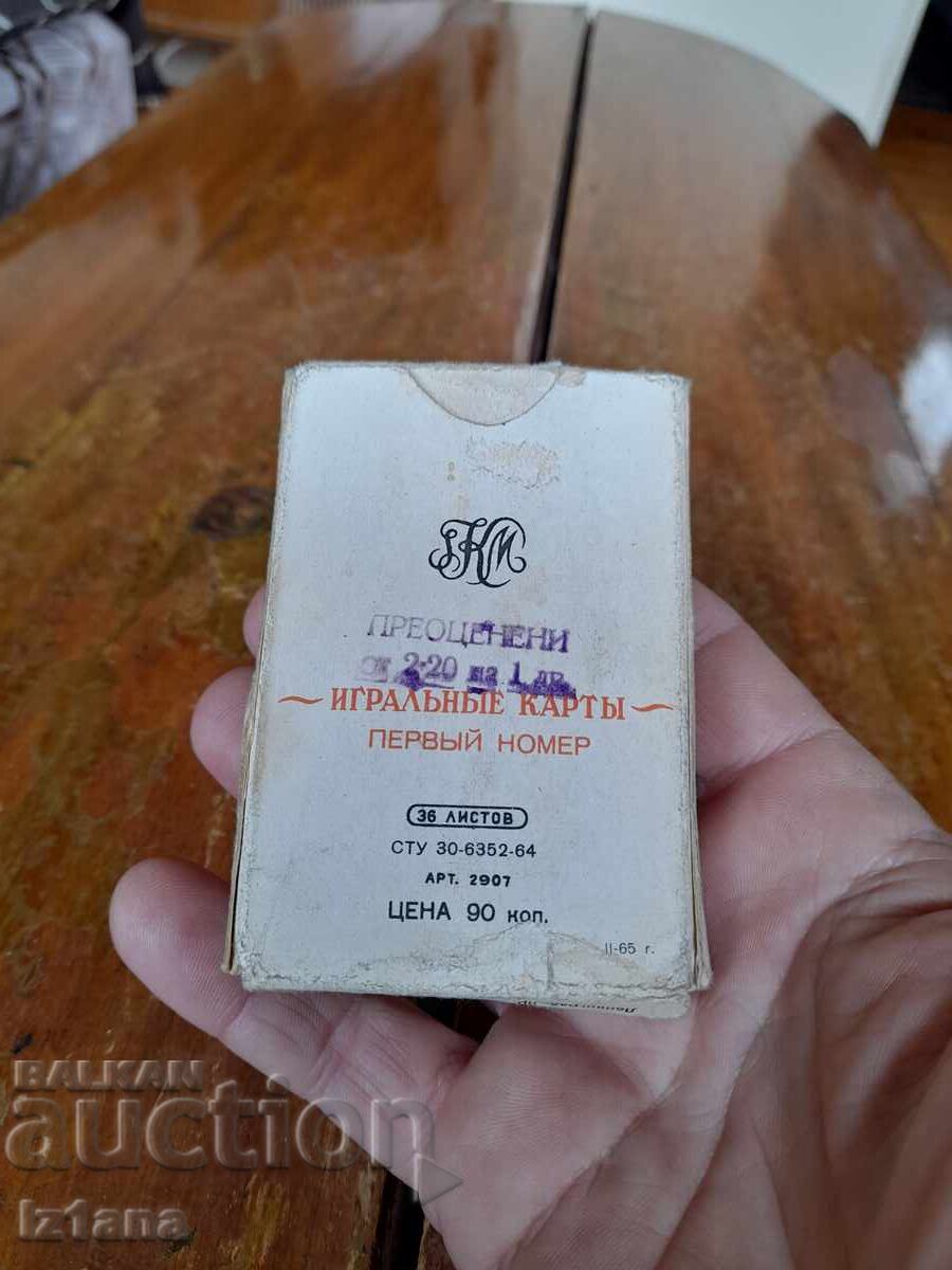 Old Russian Playing Cards with price € 27.00 | 52.81 BGN Old Russian Playing Cards with price € 27.00 | 52.81 BGN