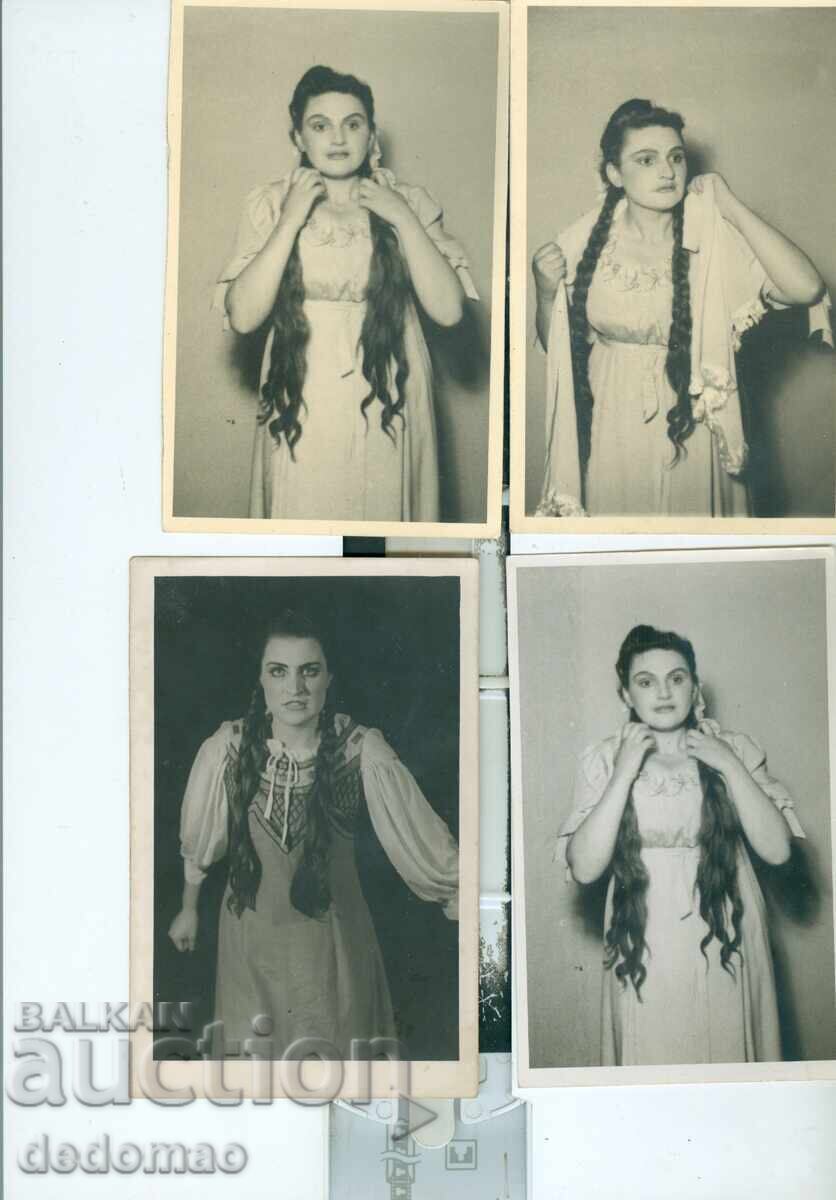 LOT FOTOGRAFII CU SOPRANELE RAINA KABAIIVANSKA ȘI SIMA