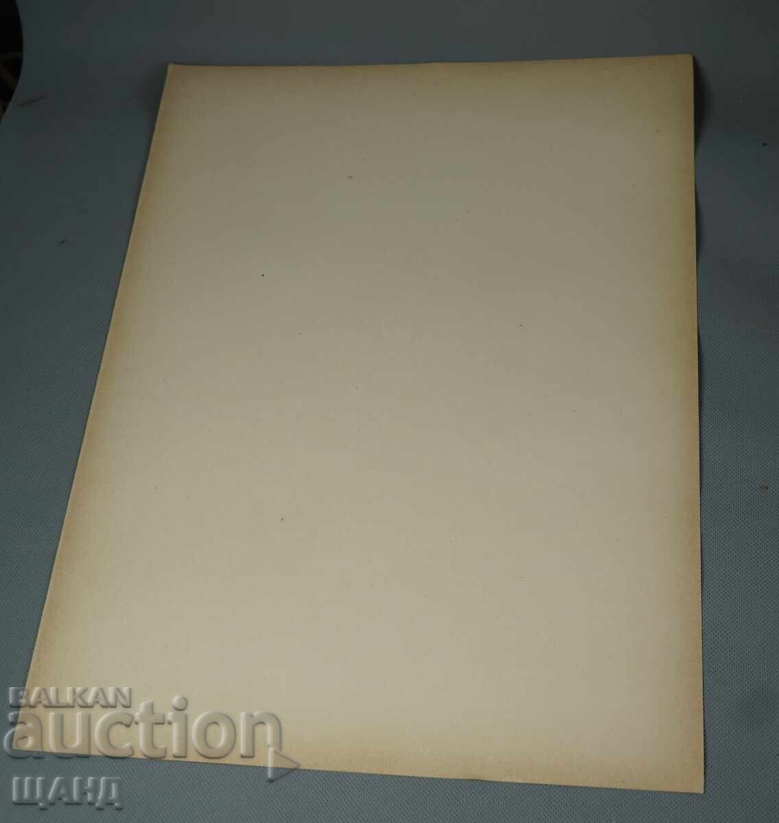 Licitație 1900 Litografie arhitecturală element gotic cruce