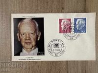 Γερμανία - Φάκελος Πρώτης Ημέρας - Χάινριχ Λύμπκε (1964)