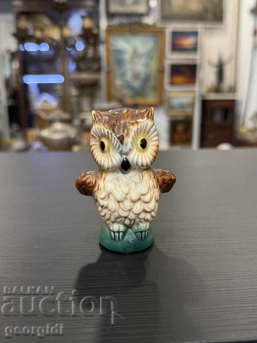 Figurină porțelan mică de bufniță - Goebel. Nr. 7887