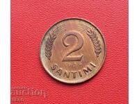 Λετονία-2 εκατοστά 1939