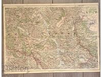 19ти в. военна карта Видин Цариброд Пирот Ниш