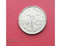 Белгия-50 цента 1923