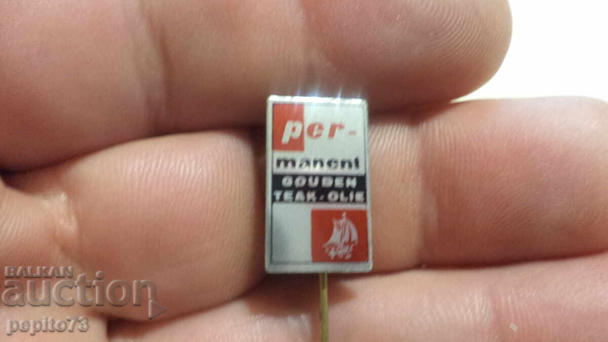 Ad badge, Golden Teak Oil, brand teak wood varnish Ad badge, Golden Teak Oil, brand teak wood varnish