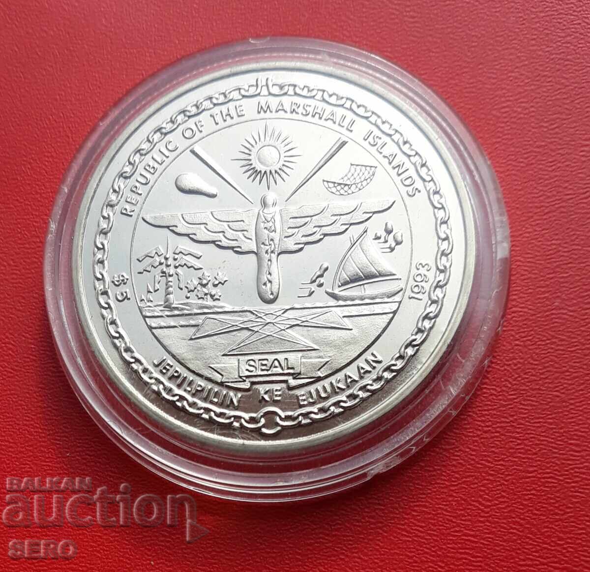 Μαρshalλονησία - 5 δολάρια 1993 - Έλβις Πρίσλεϊ με τιμή € 9.01 | 17.62 BGN