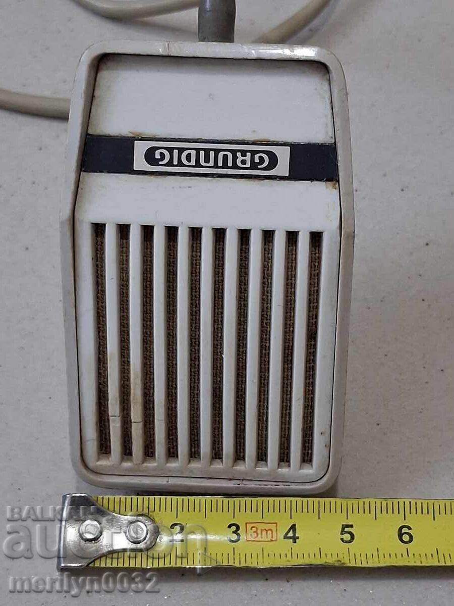 Стар микрофон GRUNDING от соц.периода ФРГ - 5