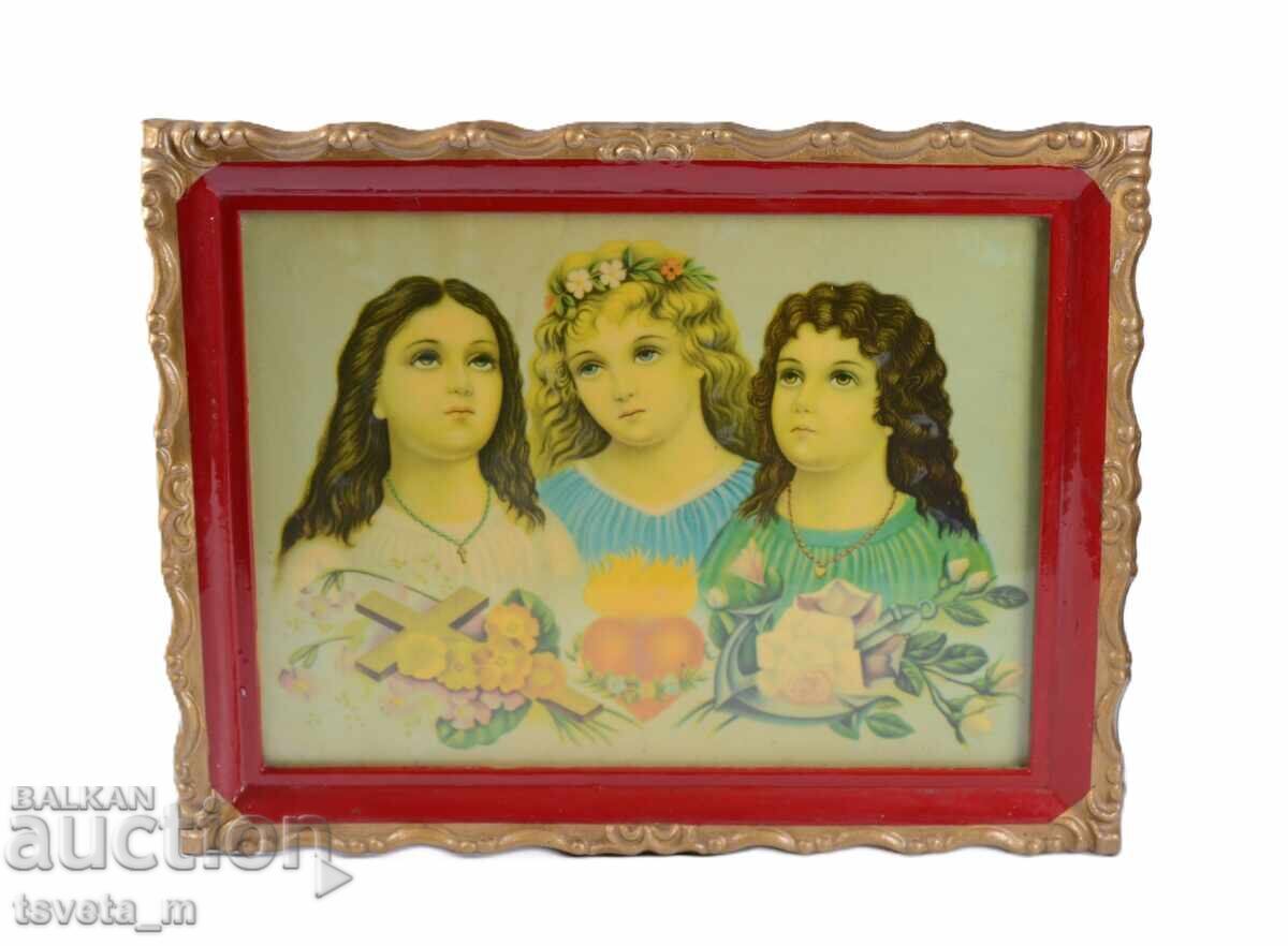 Παλαιό Πίνακας Πίστη, Ελπίδα και Αγάπη - Βασίλειο της Βουλγαρίας