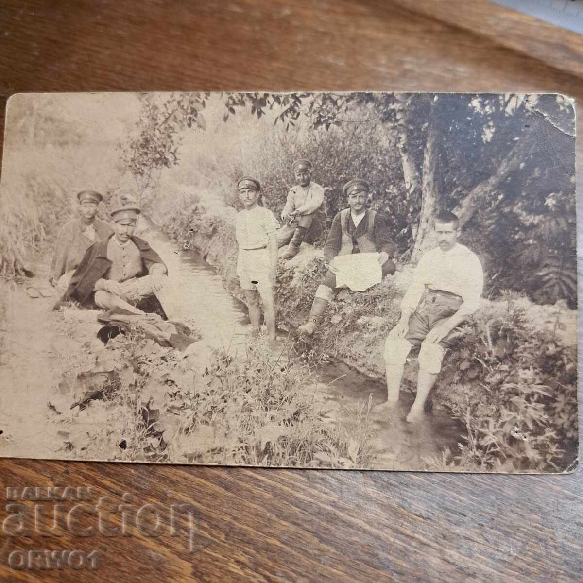 Къпане на фронта Първа световна война Царство България Къпане на фронта Първа световна война Царство България