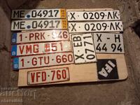 Lot of old signs